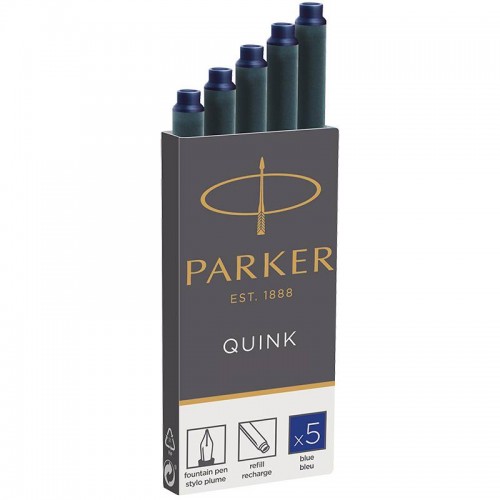 Синие картриджи Parker (Паркер) Quink Cartridges Blue 5шт в Ростове-на-Дону
