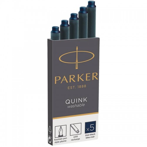 Темно-синие картриджи с чернилами Parker (Паркер) Long Blue ink в Ростове-на-Дону
