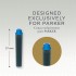 Синие неводостойкие картриджи Parker (Паркер) Quink Mini Cartridges Washable Blue 6шт в Ростове-на-Дону
