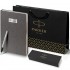Набор Parker Jotter Stainless Steel CT из перьевой ручки и серого ежедневника в Ростове-на-Дону