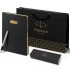 Набор Parker Jotter Stainless Steel GT из перьевой ручки и черного ежедневника недатированного в Ростове-на-Дону