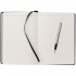 Набор Parker Jotter Stainless Steel GT из перьевой ручки и ежедневника недатированного черного цвета в Ростове-на-Дону