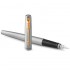 Набор Parker Jotter Stainless Steel GT из перьевой ручки и черного ежедневника в Ростове-на-Дону
