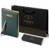 Набор Parker Jotter Stainless Steel GT из перьевой ручки и зеленого ежедневника недатированного в Ростове-на-Дону