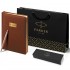 Набор Parker Jotter XL SE20 Monochrome Rose Gold из шариковой ручки и ежедневника коричневого цвета в Ростове-на-Дону