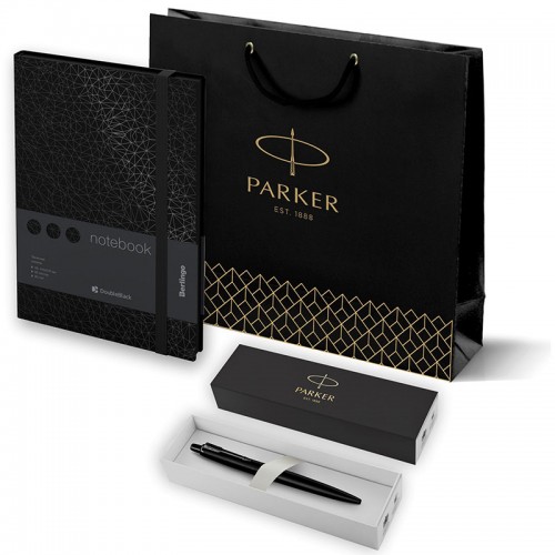 Набор Parker Jotter XL SE20 Monochrome Black из шариковой ручки и ежедневника черного цвета в Ростове-на-Дону