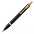 Набор Parker IM Metal Black GT из шариковой ручки и ежедневника недатированного черного цвета в Ростове-на-Дону