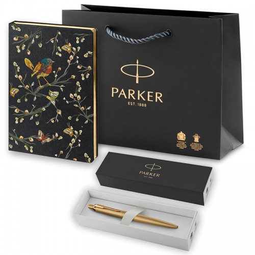 Набор Parker Jotter XL SE20 Monochrome Gold из шариковой ручки и ежедневника черного цвета в Ростове-на-Дону