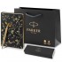 Набор Parker Jotter XL SE20 Monochrome Gold из шариковой ручки и ежедневника черного цвета в Ростове-на-Дону
