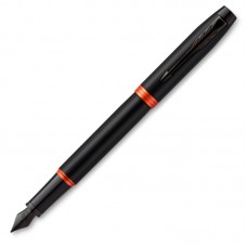 Перьевая ручка Parker IM Vibrant Rings Flame Orange BT F