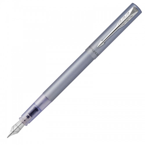 Перьевая ручка Parker (Паркер) Vector XL Silver Blue CT M