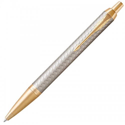 Шариковая ручка Parker (Паркер) IM Premium Warm Silver/Gold GT в Ростове-на-Дону
