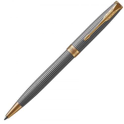 Шариковая ручка Parker (Паркер) Sonnet Luxury Cisele Silver GT в Ростове-на-Дону
